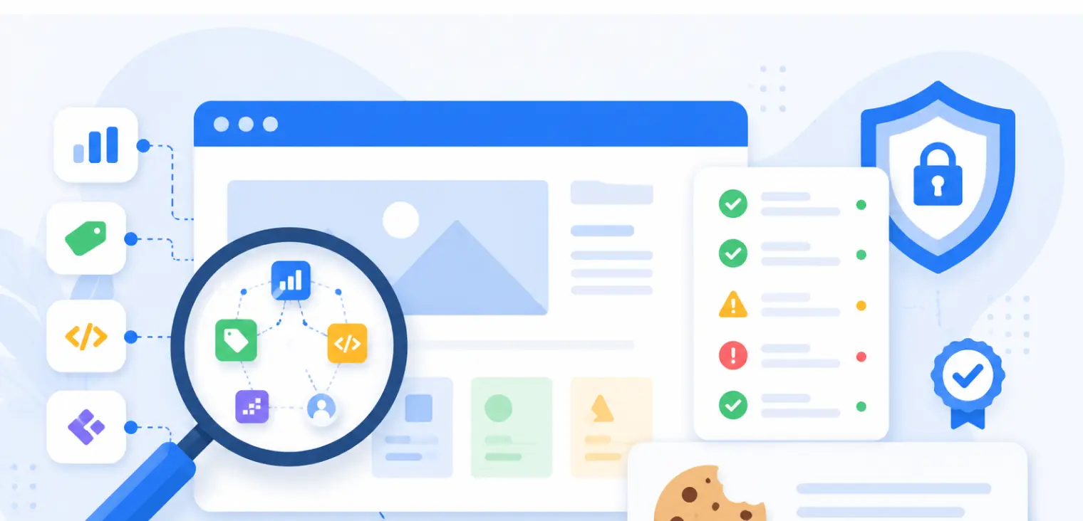 Cómo auditar las etiquetas de tu sitio web antes de instalar un banner de cookies